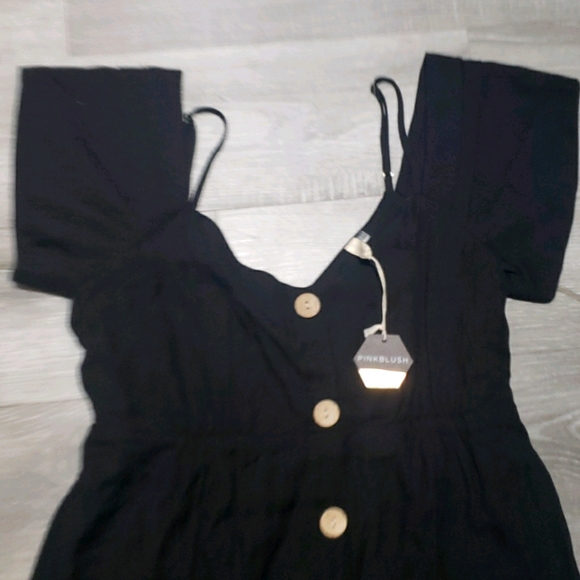 Pink Blush Maternity Dress - Picture 5 of 6